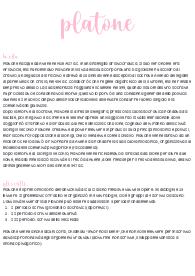 Appunti su Platone