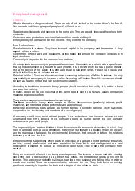 appunti di principles of management
