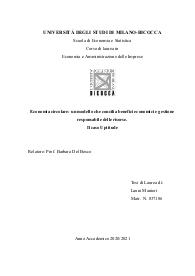 Tesi di laurea triennale