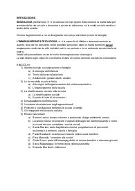 Appunti di Sociologia dell’educazione Unimib SFP 1 anno