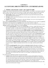 Riassunto manuale del diritto privato