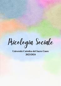 Psicologia sociale 2023/2024 completo