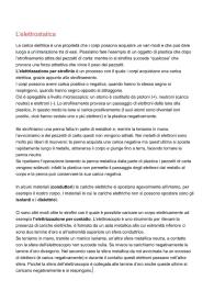 Appunti su elettrostatica