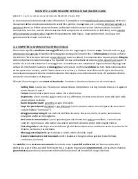 Riassunto "La comunicazione interculturale", Balboni e Caon, 2015