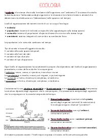 appunti di Ecologia