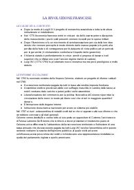 Riassunti storia, Rivoluzione francese