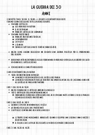 La guerra dei 30 anni