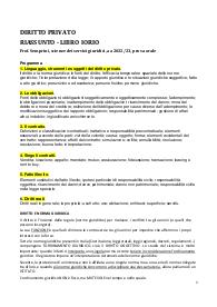 Istituzioni di diritto privato, prof Semprini