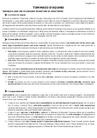 Tommaso d'Acquino riassunto+appunti