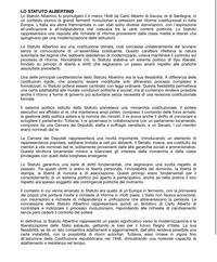 Lo Statuto Albertino