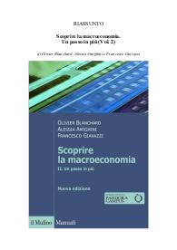 Riassunto: "Scoprire la macroeconomia. Un passo in più (Vol. 2)" di Olivier Blanchard, A.Amighini e F.Giavazzi