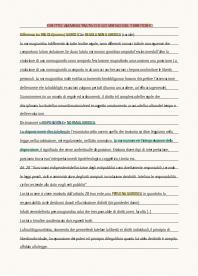 APPUNTI DIRITTO DEL GOVERNO DEL TERRITORIO