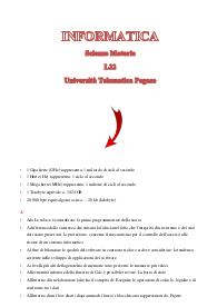 Informatica - Scienze Motorie - L22 Università Telematica Pegaso