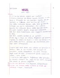 Appunti filosofia - Hegel