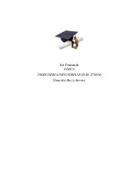 Paniere FISICA INGEGNERIA INDUSTRIALE Ecampus