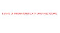 SALVA ESAME DI INFERMIERISTICA IN ORGANIZZAZIONE