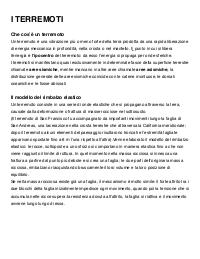 Appunti di scienze della terra.