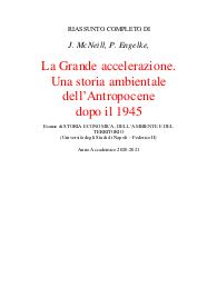 J. McNeill, P. Engelke, La Grande accelerazione. Parte II