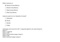 PANIERE INFORMATICA 4 E 3 CFU SVOLTO DA SIMONE