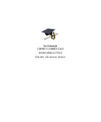 Paniere CHIMICA AMBIENTALE Ecampus