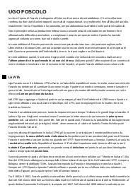 Ugo Foscolo, letteratura italiana scuole superiori