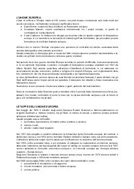 appunti sull'Unione Europea