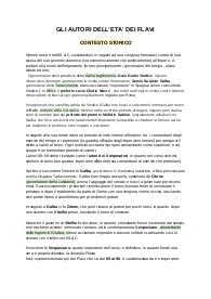 Appunti età flavia