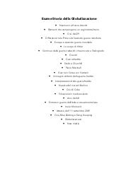 Scienze della Globalizzazione
