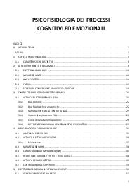 Psicofisiologia dei processi cognitivi ed emozionali - Prof. Angrilli
