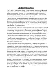 esame diritto penale generale e speciale