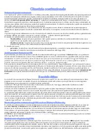 Appunti diritto costituzionale comparato 3° parziale, Scienze internazionali diplomatiche prof. Giorgia Pavani
