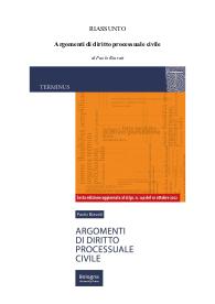 Riassunto del libro: "Argomenti di diritto processuale civile" di Paolo Biavati