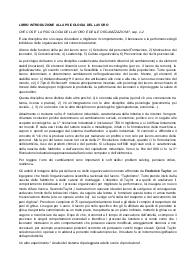 psicologia del lavoro e delle organizzazioni