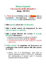 La nascita della Filosofia Greca