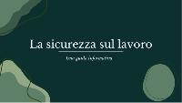 PowerPoint sulla sicurezza del lavoro