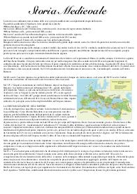 Storia Medievale