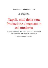 R. Ragosta, Napoli, città della seta.
