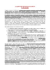 Riassunto dettagliato del saggio "La questione meridionale in breve" di G. Pescosolido per Storia Contemporanea 12CFU