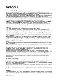 appunti quinta liceo su Pascoli