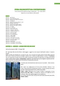 Storia dell'Architettura Contemporanea - Mies Van Der Rohe