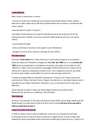 Concetti fondamentali del periodo dell'Umanesimo