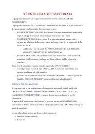 Tecnologia dei materiali