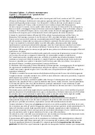 Riassunto dettagliato del manuale "La Russia contemporanea" di Giovanna Cigliano.