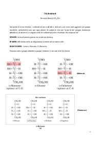 Punti chiave su Biochimica parte IV (I Carboidrati)