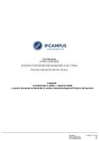 Inglese Paniere compilato -CORRETTO - Ecampus