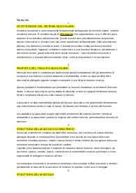 IL SISTEMA MUSCOLARE