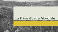 lezione sulla prima guerra mondiale