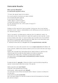 Appunti di storia della filosofia