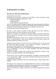 Il cristianesimo e Islam