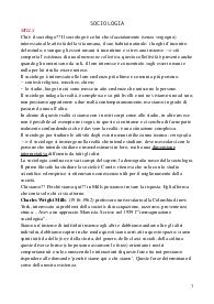 Riassunti di sociologia, prof. Carlo Nardella, Unimi, 2024